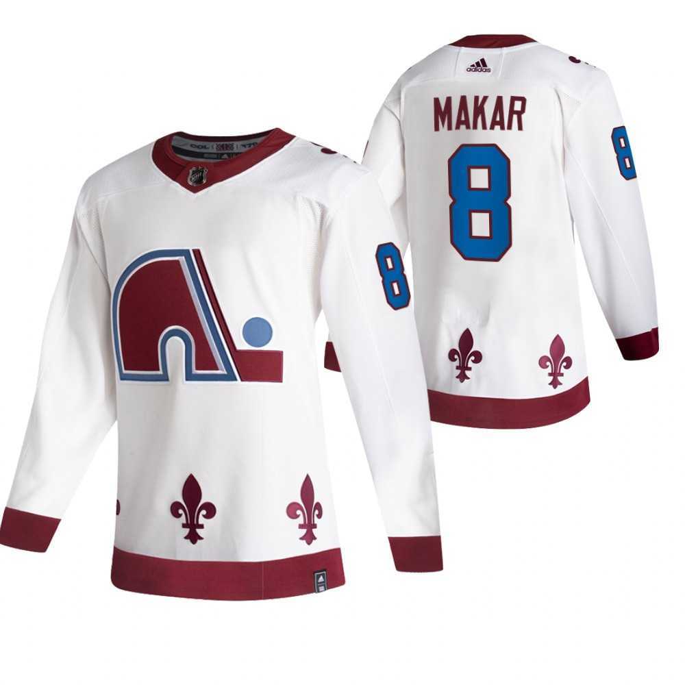 Colorado Avalanche 8 Cale Makar White Adidas 2020-21 Reverse Retro Alternate Jersey Dzhi,We sell and wholesale Colorado Avalanche 8 Cale Makar White Adidas 2020-21 Reverse Retro Alternate Jersey Dzhi on line form chian!